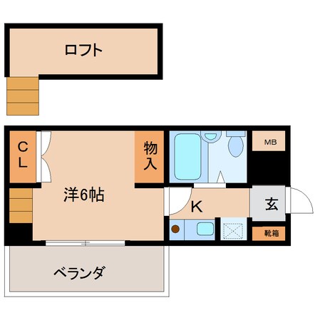 奈良駅 徒歩5分 4階の物件間取画像